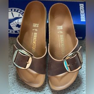 BIRKENSTOCK Madrid Big Buckle in Cognac